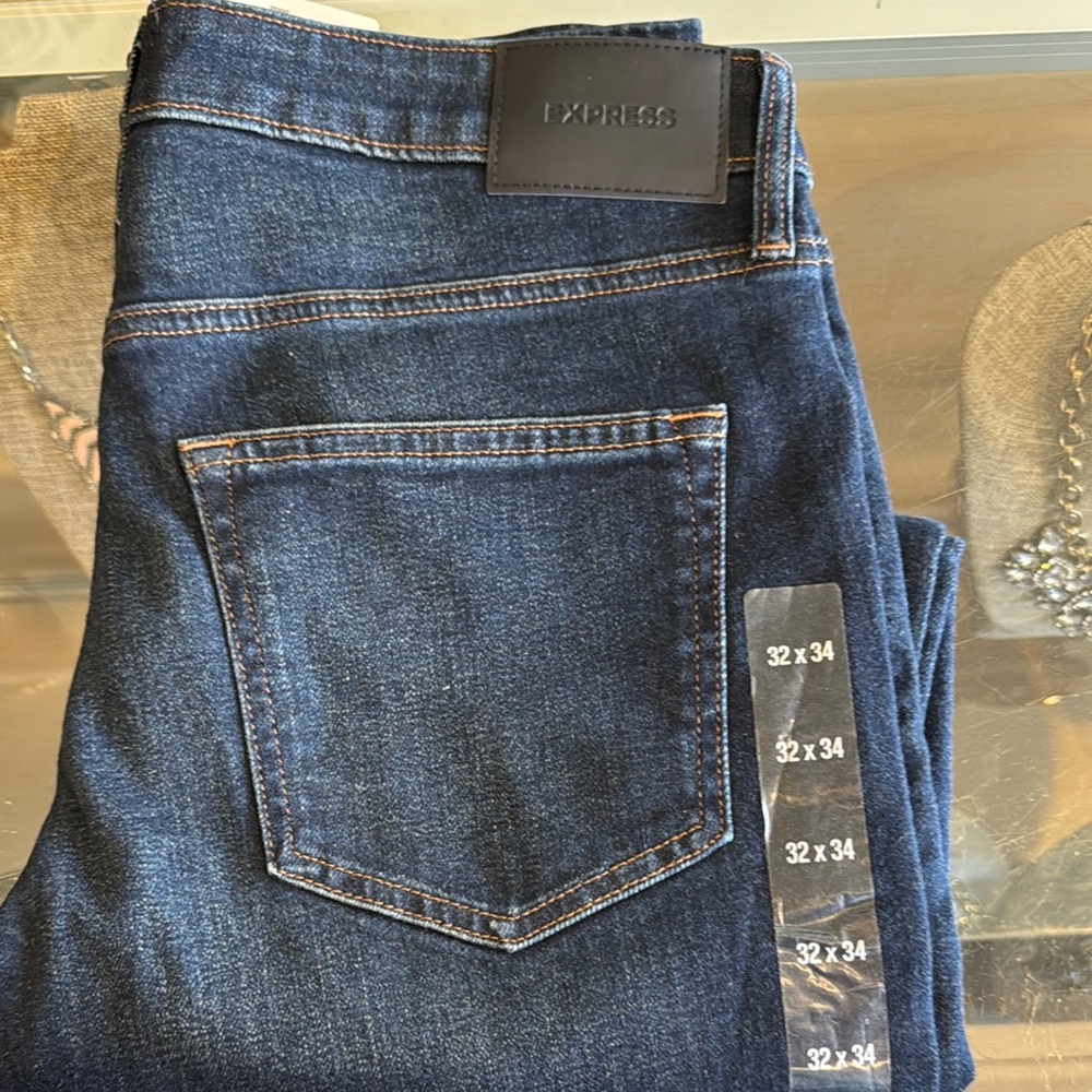 Express Men's Blue Jeans